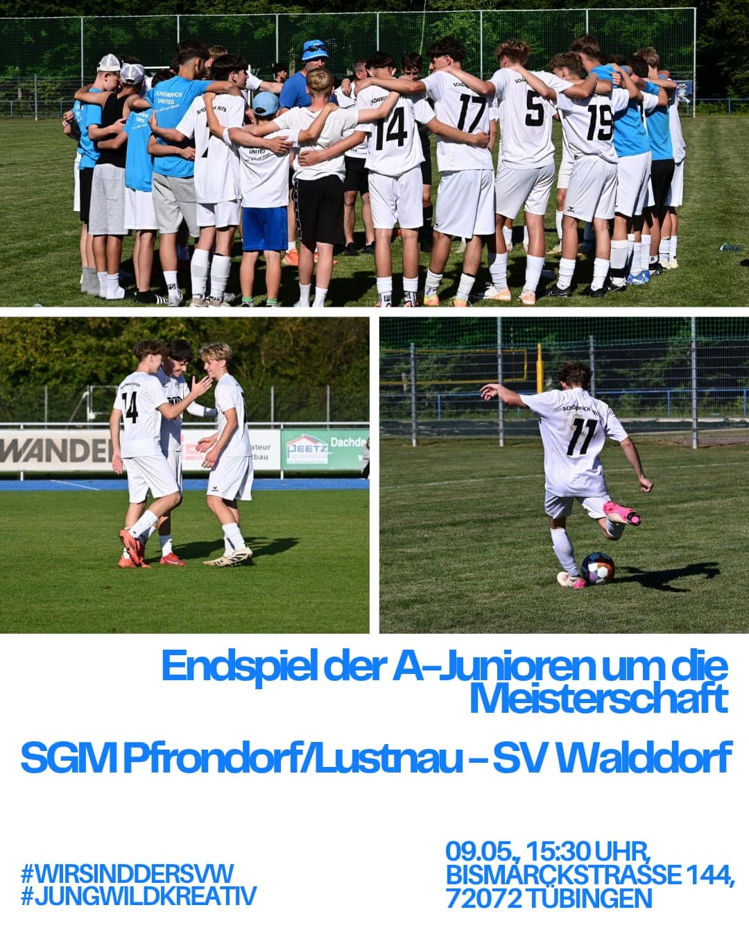 Unterstützt die A-Jugend