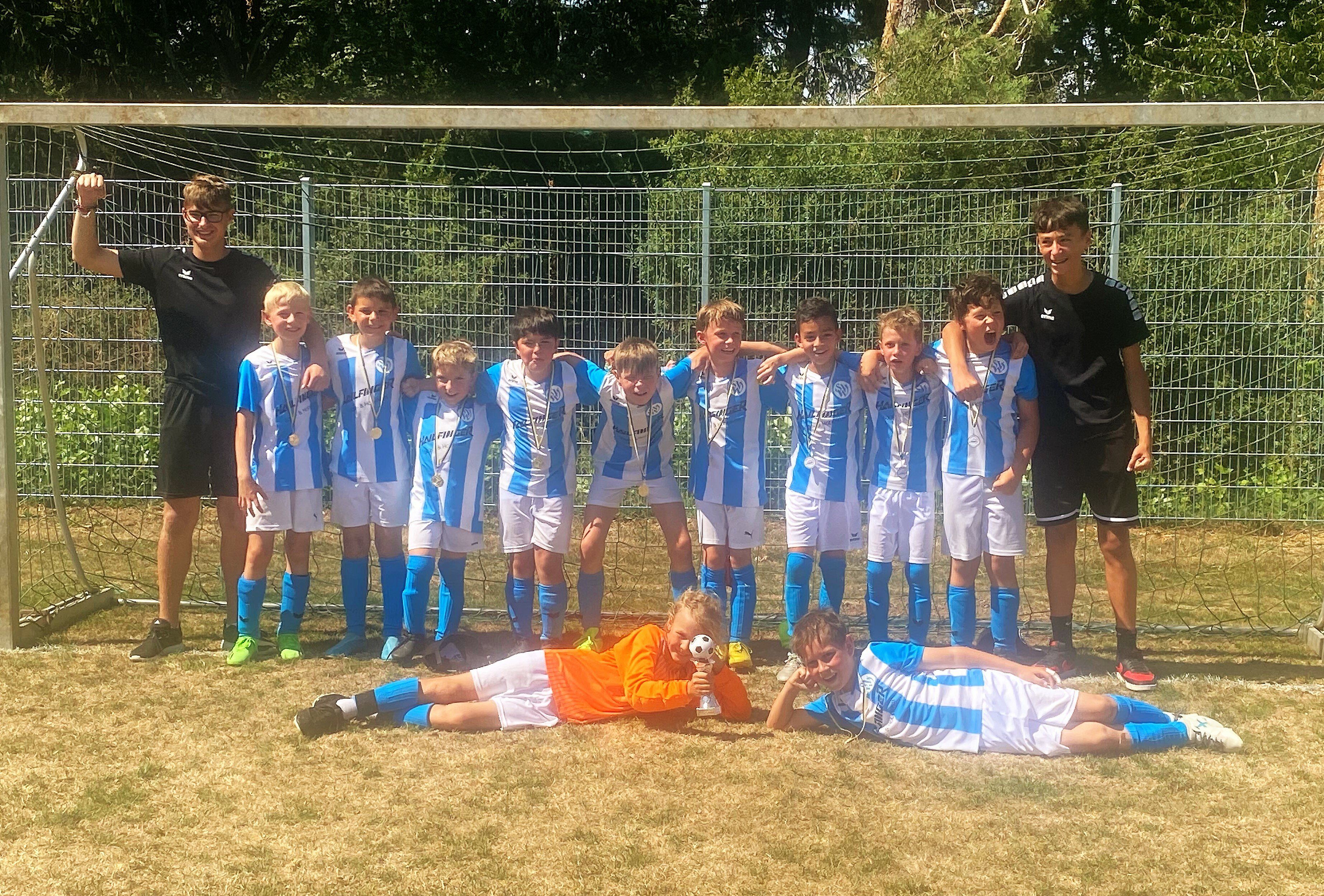 Mannschaftsfoto zum Abschluss