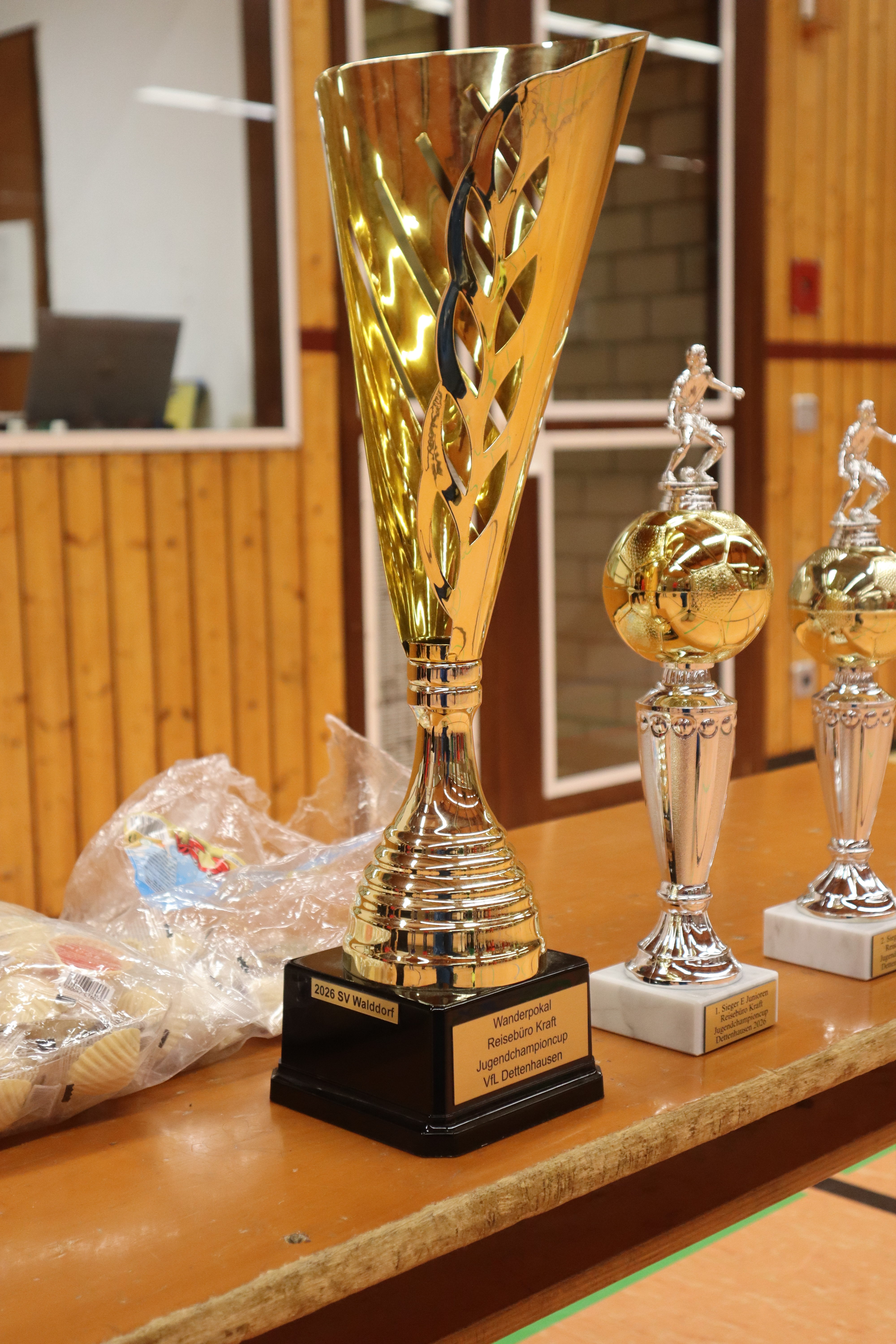 Der Lohn für tolle Spiele, bereits mit SVW-Beschriftung